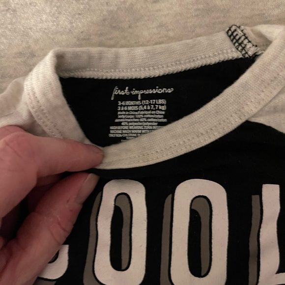 First Impressions - cool like dad tee shirt - baby boy 3-6 mo - Picture 2 of 2